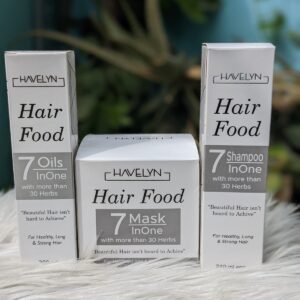 Havelyn Hair Food 7-In-1 Oil, Mask, and Shampoo Pack (Pack of 3)